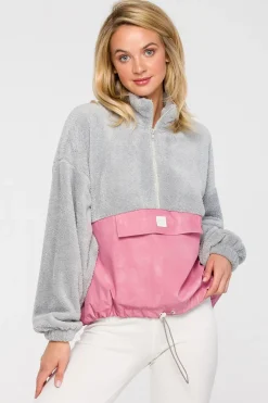 Hot uźna buza puzowa z kiezenią - ode 2 Odzież Casualowa|Bluzy