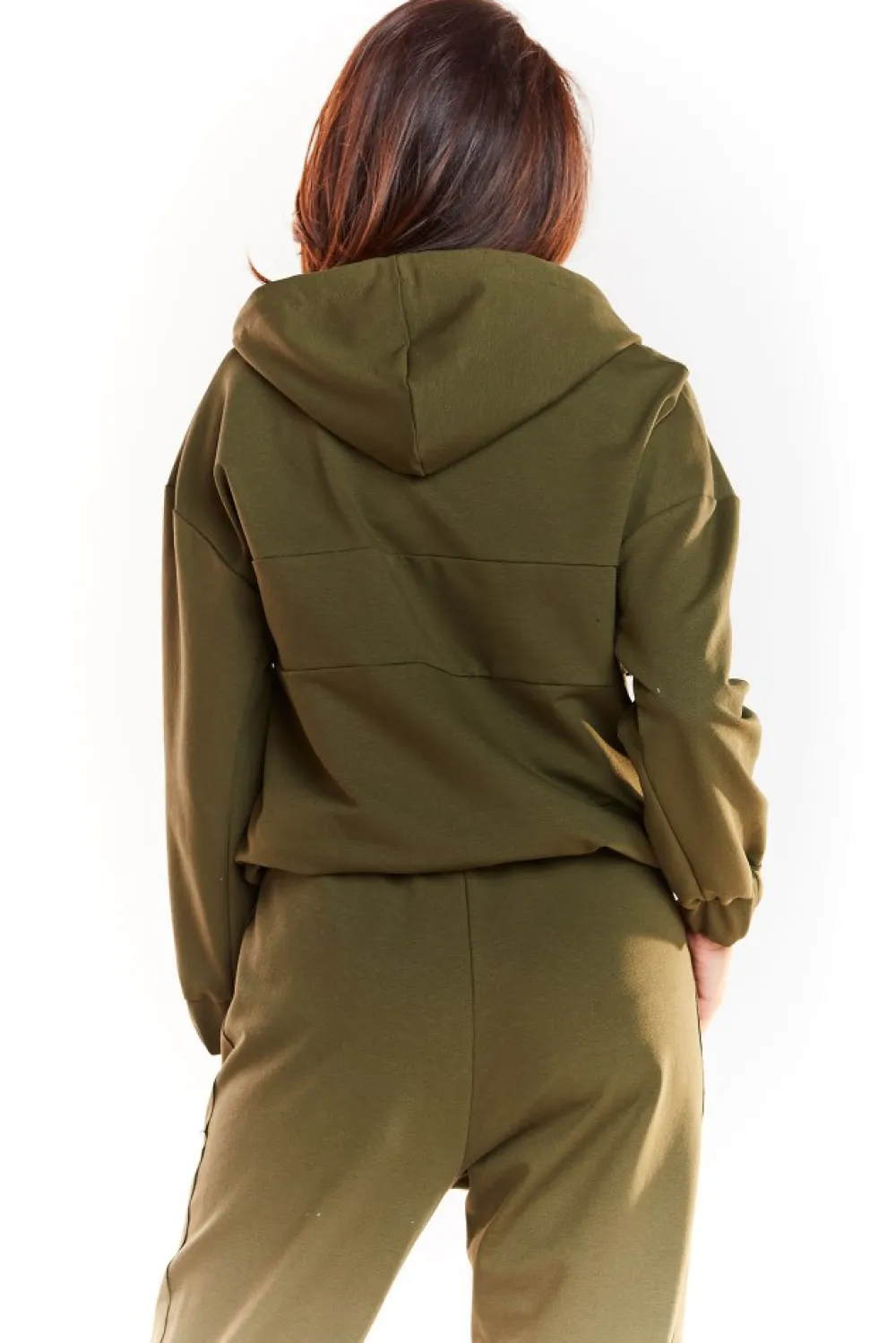 Clearance Luźna bluza z kapturem - khaki Odzież Casualowa|Dobry Skład
