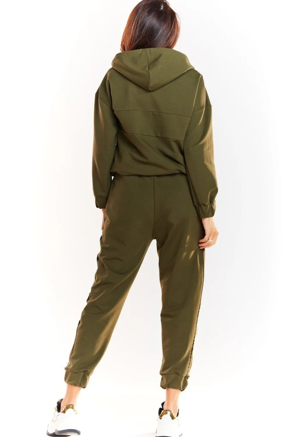 Clearance Luźna bluza z kapturem - khaki Odzież Casualowa|Dobry Skład