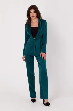 Best arynarka daka zapinana na jeden guzik - zieona Marynarki