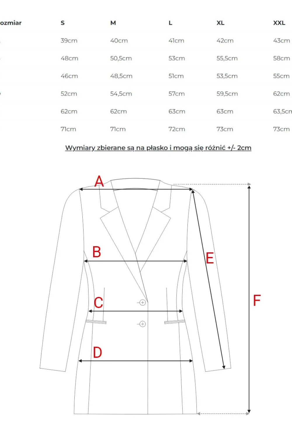 Clearance arynarka z doiezką wełny zapinana na guziki - zara Marynarki