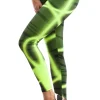 Hot Modne neonowe legginsy sportowe - model 1 Odzież Casualowa|Spodnie