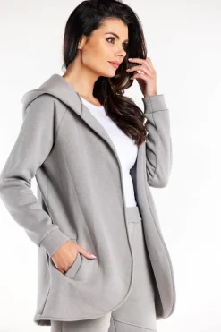 Discount Niezapinana narzutka z kapture - zara Odzież Casualowa|Dobry Skład