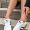 Best Niskie trampki Britne - białe Sneakersy