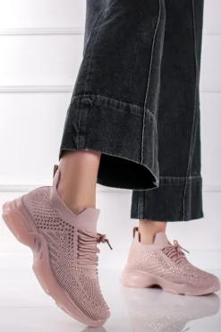 Online Niskie trampki Nevis - jasnoróżowe Sneakersy