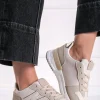 Best Niskie sneakersy Crissie - beżowe Sneakersy