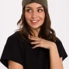Clearance Opaska na głowę z przeplotem - khaki Akcesoria