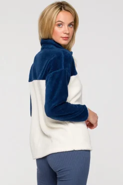 Clearance Puzowa buza z zakie - ode 4 Odzież Casualowa|Bluzy