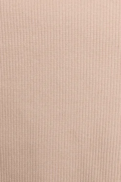Best Prążkowane egginy z rozcięciai – piakowe Legginsy|Odzież Casualowa