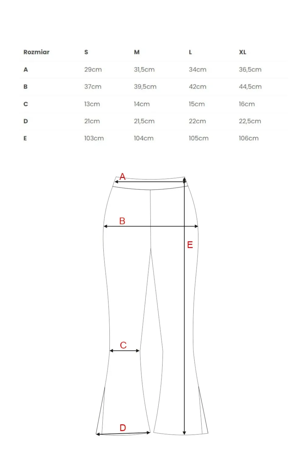 Outlet Prążkowane egginy z rozcięciai – brązowe Legginsy|Odzież Casualowa