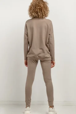 Hot Prota buza daka z dzianiny - cappuccino Odzież Casualowa|Dobry Skład
