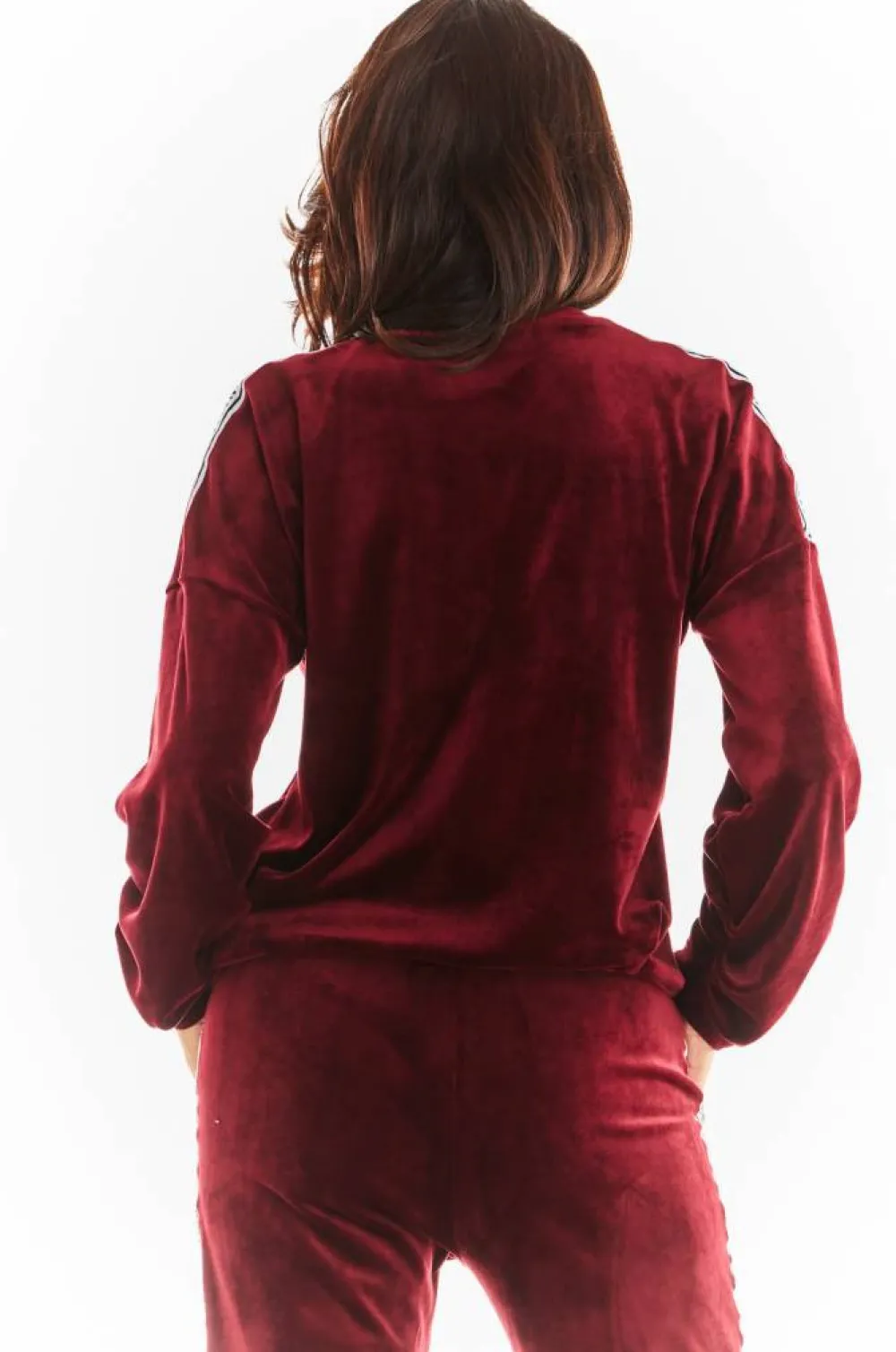 Clearance Prota buza z apaai - bordowa Odzież Casualowa|Bluzy