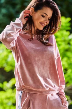 Hot Prota buza z apaai - różowa Odzież Casualowa|Bluzy
