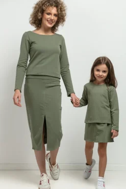 Clearance Prota buzka o krótki kroju - zieona Odzież Casualowa|Dobry Skład