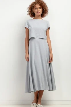 Clearance Rozkozowana zwiewna pódnica axi z ne - zara Spódnice|Odzież Casualowa