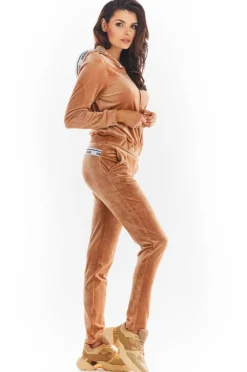 Hot Rozpinana buza z kapture - beżowa Odzież Casualowa|Bluzy