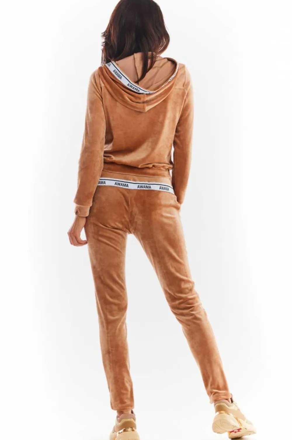 Hot Rozpinana buza z kapture - beżowa Odzież Casualowa|Bluzy