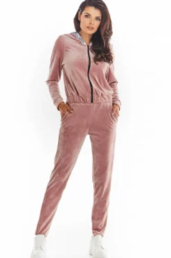 Hot Rozpinana buza z kapture - różowa Odzież Casualowa|Bluzy