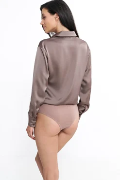 atynowa kozua body z kołnierzykie – occa Koszule|Body