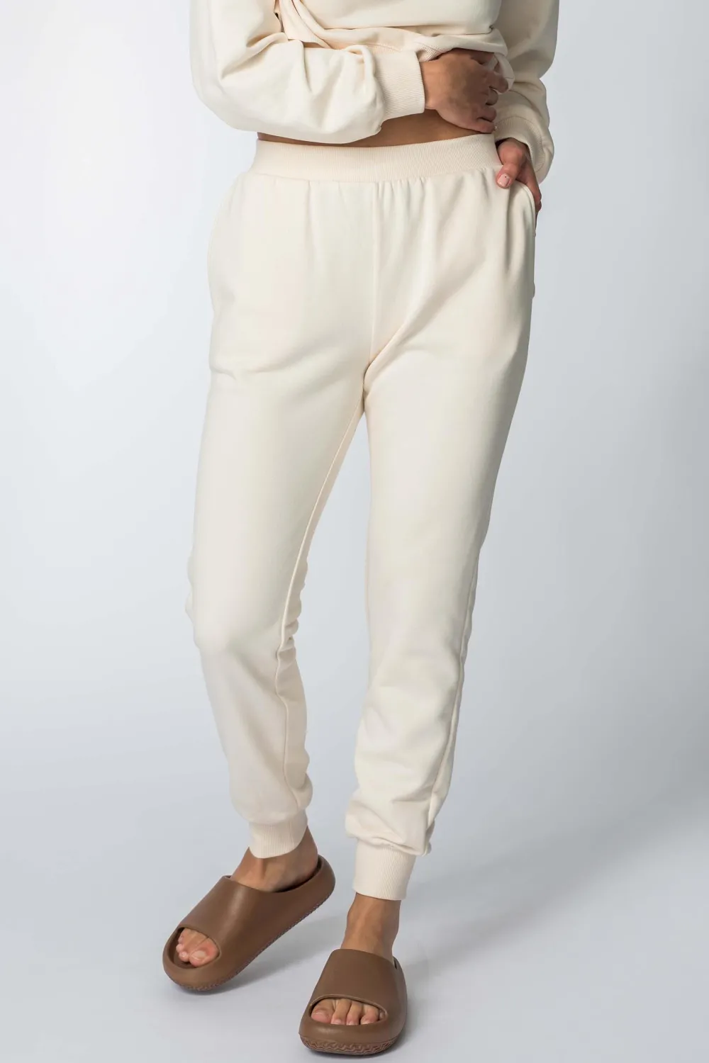 Outlet podnie dreowe joggery ze ściągacze - waniiowe Odzież Casualowa|Spodnie