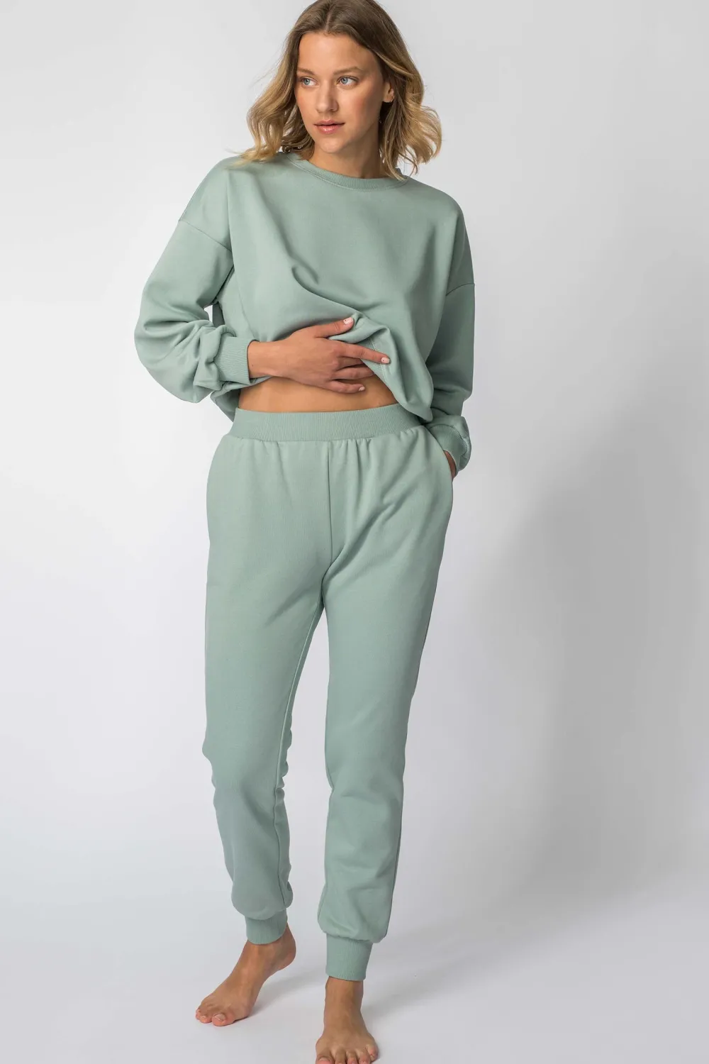 Clearance podnie dreowe joggery ze ściągacze - iętowe Odzież Casualowa|Kolory I Printy Sezonu