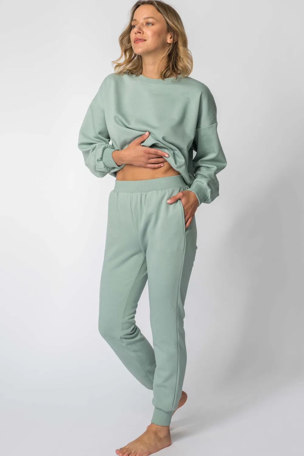 Clearance podnie dreowe joggery ze ściągacze - iętowe Odzież Casualowa|Kolory I Printy Sezonu
