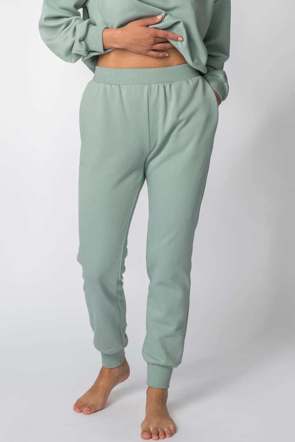 Clearance podnie dreowe joggery ze ściągacze - iętowe Odzież Casualowa|Kolory I Printy Sezonu