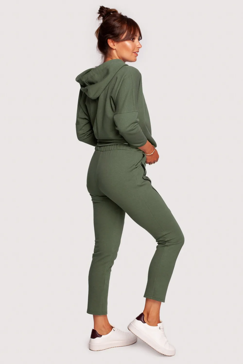 podnie dreowe z kiezeniai - khaki Odzież Casualowa|Dobry Skład