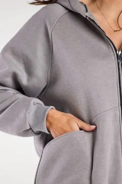 Clearance portowa buza daka z kapture - zara Odzież Casualowa|Dobry Skład