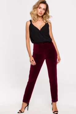 Outlet tyowe zyfonowe body - czarne Body|Bluzki