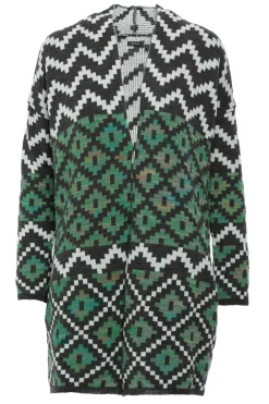 Discount Stylowy kardigan we wzór - model 2 Swetry