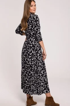 Clearance Sukienka maxi zapinana na guziki - model 1 Sukienki Koktajlowe|Sukienki