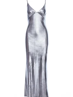 New ukienka axi z arzczenie pod biute - rebrna Maxi|Kolory I Printy Sezonu