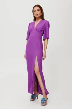 Clearance ukienka axi z rozcięcie na nogę - awendowa Maxi|Maxi