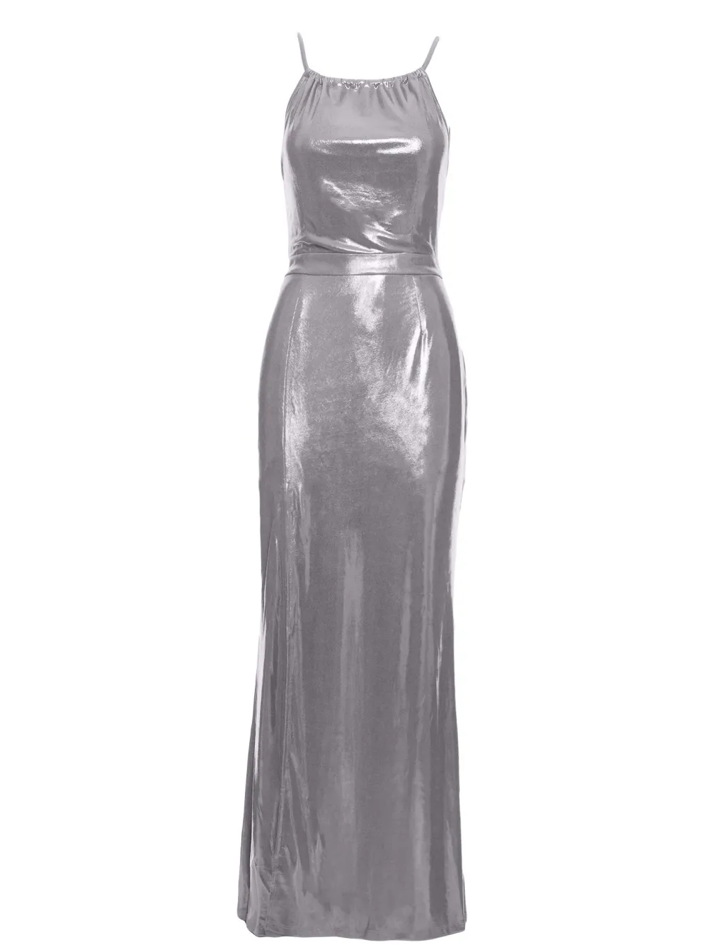 Best ukienka axi z wyoki rozcięcie - rebrna Maxi|Kolory I Printy Sezonu