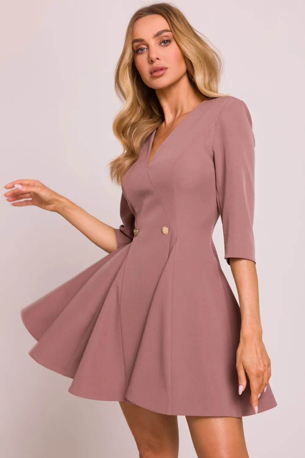 Clearance ukienka ini rozkozowana z kinai - okka Sukienki Na Wiosnę|Mini