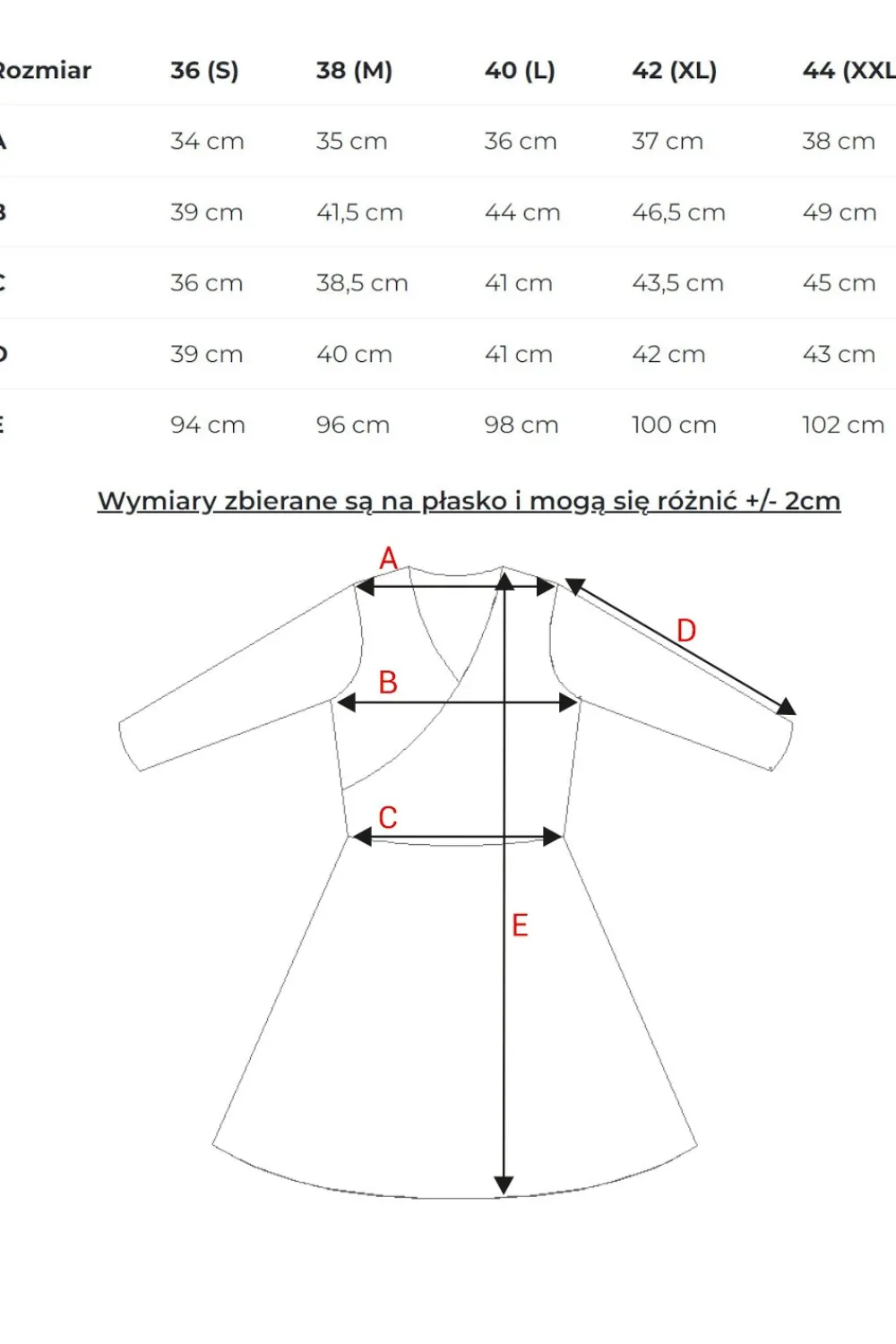 New ukienka ini z górą na zakładkę - śietankowa Sukienki Dzianinowe|Sukienki