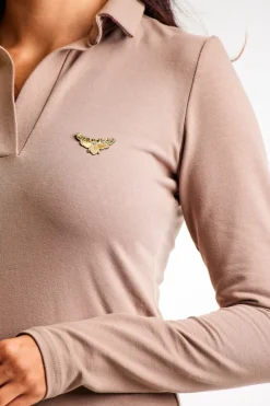 Hot ukienka ołówkowa z kołnierzykie - atte Sukienki Dzianinowe|Sukienki