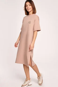 New ukienka t-hirtowa idi - okka Sukienki Dzianinowe|Sukienki