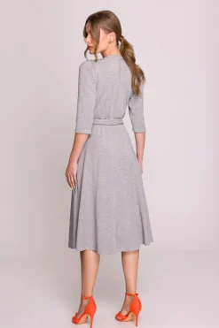 Discount ukienka z głęboki dekote V - zara Sukienki Na Wiosnę|Sukienki