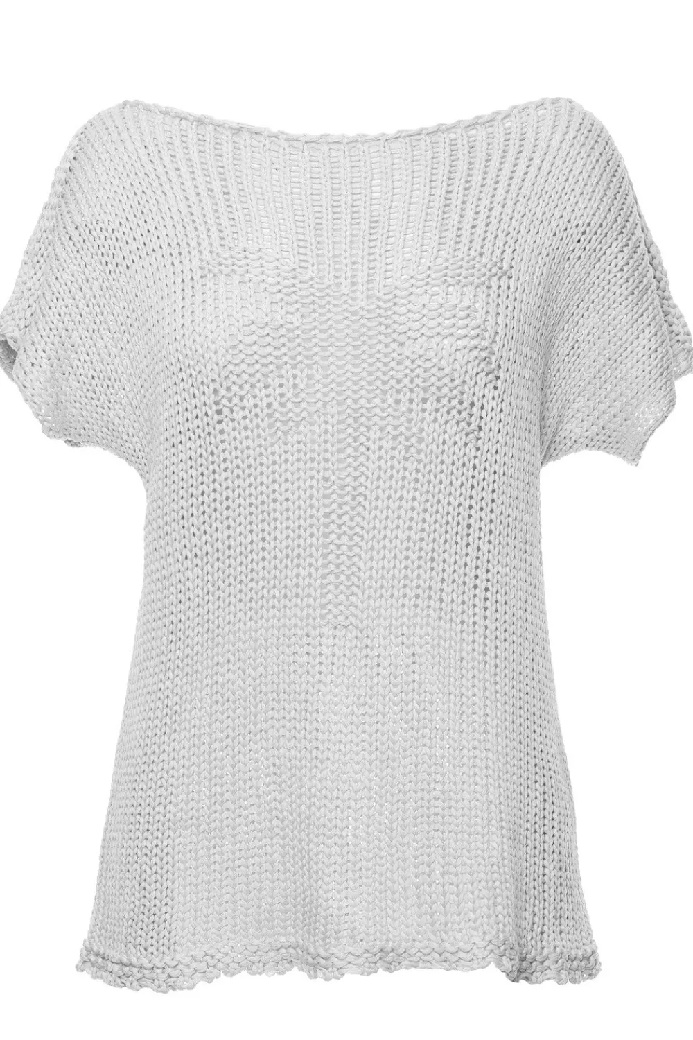Clearance Sweter z palmą - szary Swetry