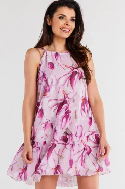 Best zyfonowa ukienka ini z fabanką - agnoia Sukienki
