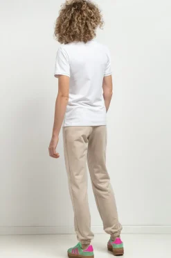 Clearance T-hirt daki z krótki rękawe - biały Dobry Skład|Odzież Casualowa