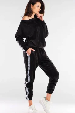 Best Weurowa buza z apaai - czarna Odzież Casualowa|Bluzy