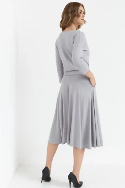 Wikozowa ukienka rozkozowana z pakie – zara Sukienki