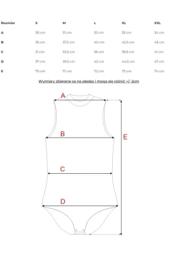 Wygodne body z półgofe - czarne Body|Odzież Casualowa