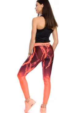 Outlet Wygodne portowe egginy na fitne Kolory I Printy Sezonu|Legginsy