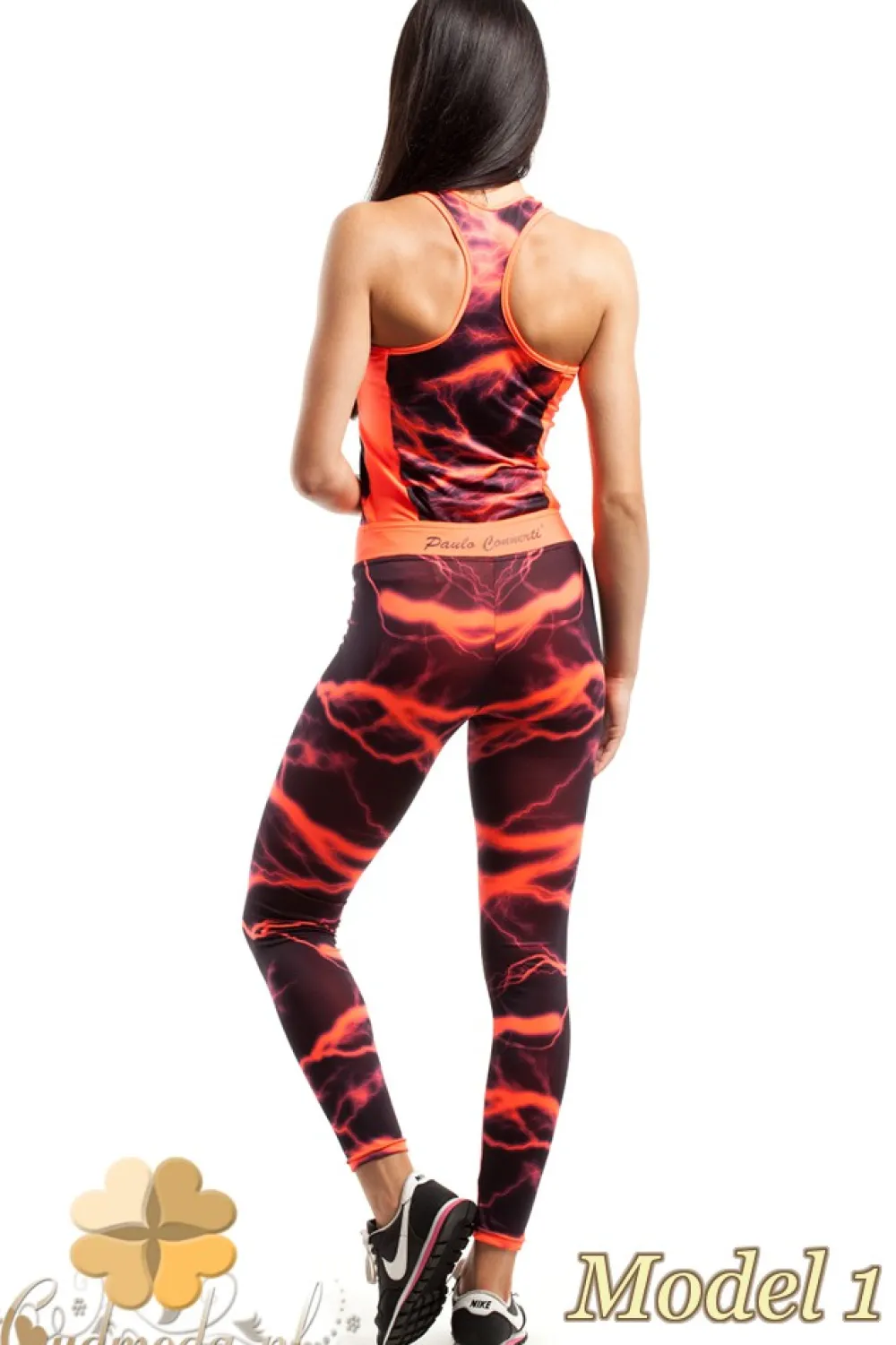 New Wyjątkowe legginsy fitness we wzory Legginsy