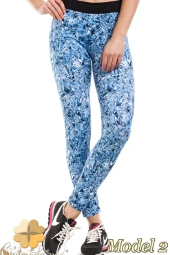 Sale Wyzczupające egginy portowe we wzory - ode 2 Legginsy
