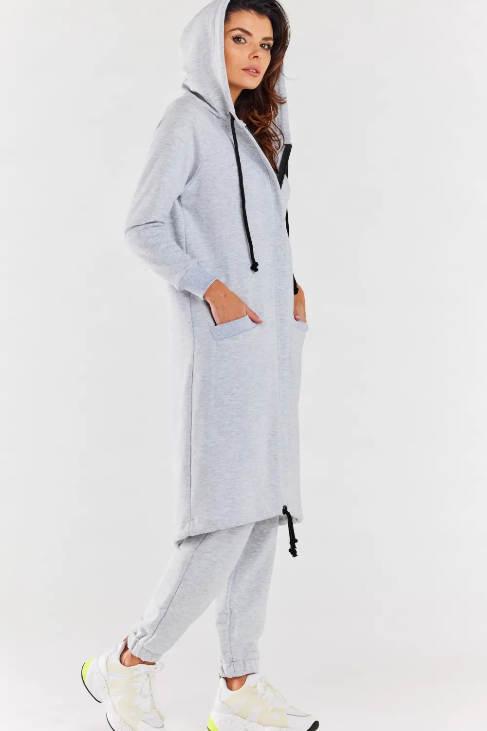 Hot Zauwana buza dreowa z kapture - zara Odzież Casualowa|Dobry Skład